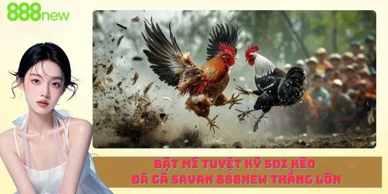 Bật mí Tuyệt kỹ Soi kèo Đá gà Savan 888new Thắng lớn